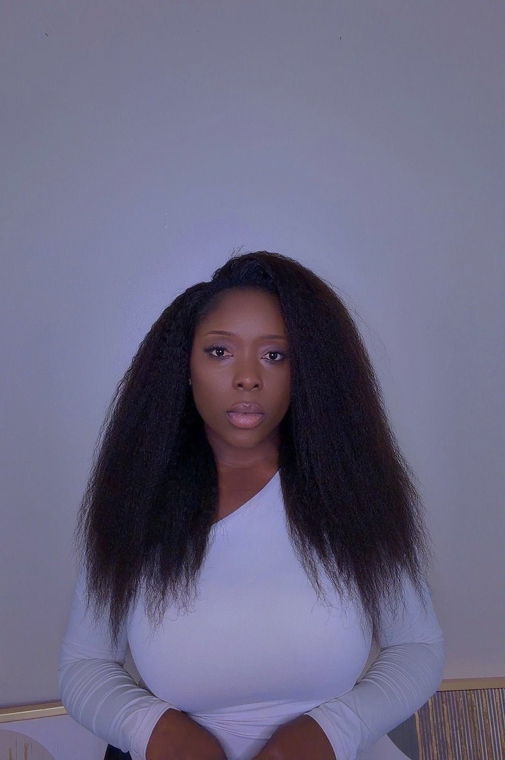 Esther half wig