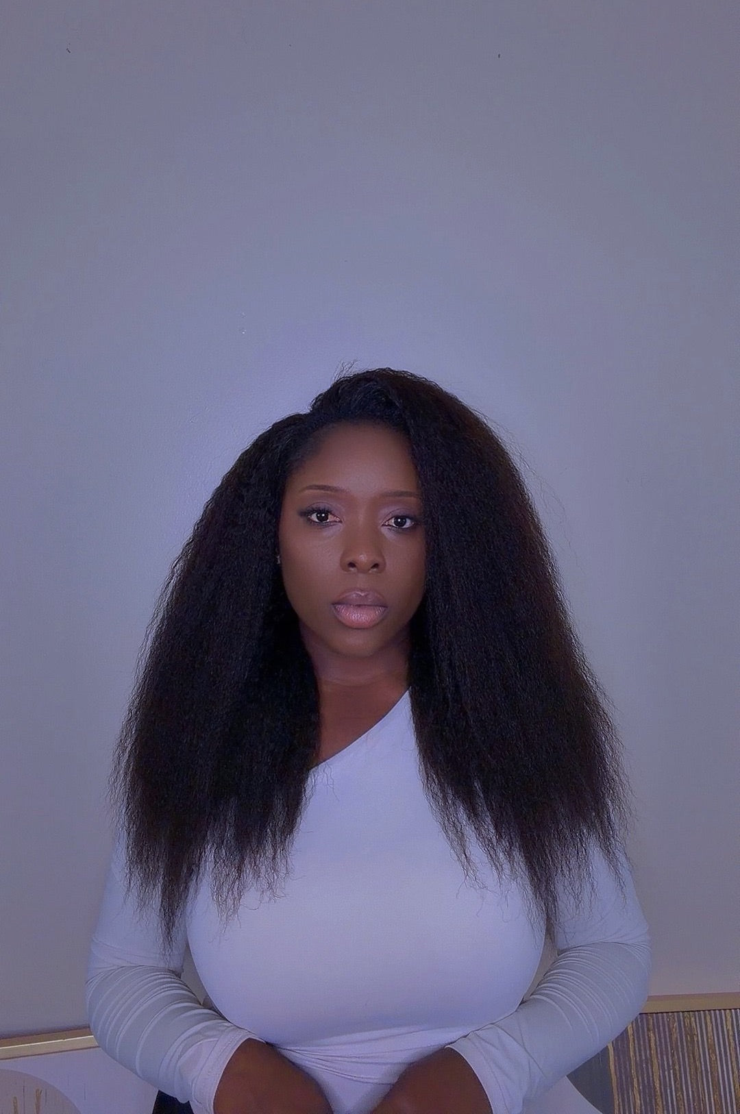 Esther half wig