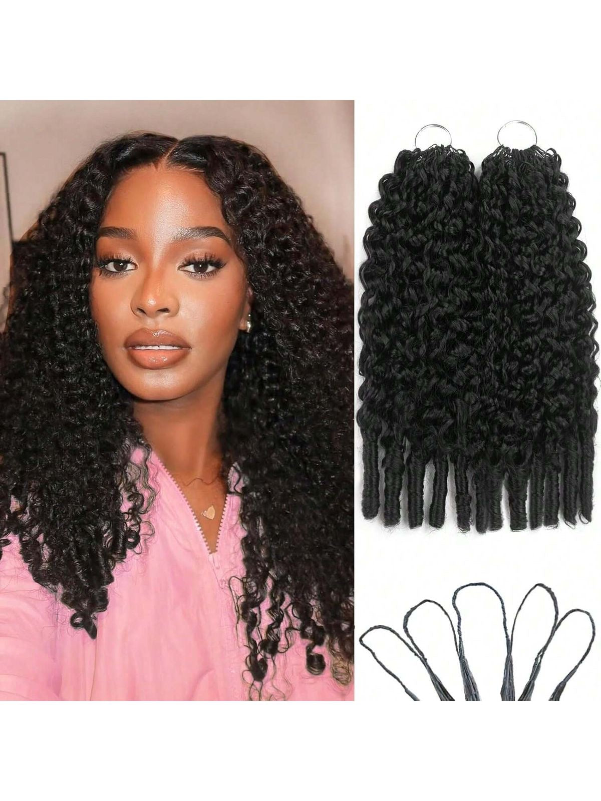 Brumese curl crochet human hair