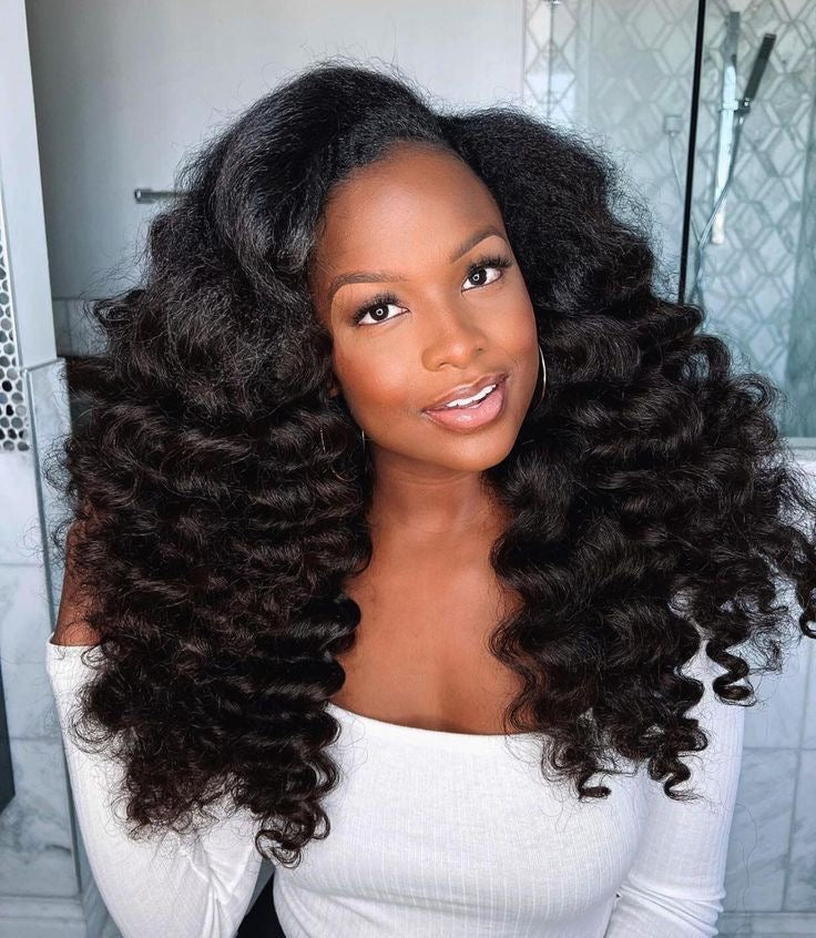 Esther half wig