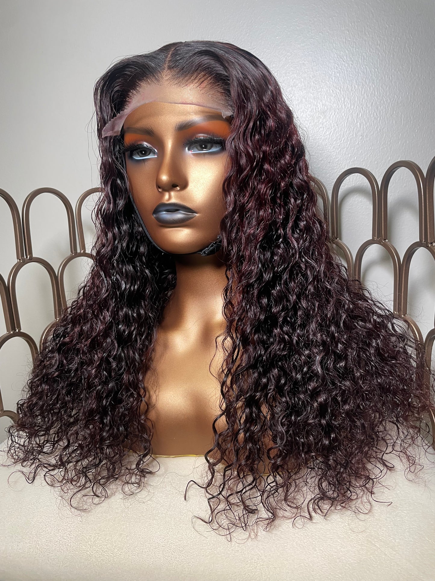 Dora curly wig Deep wave Texture