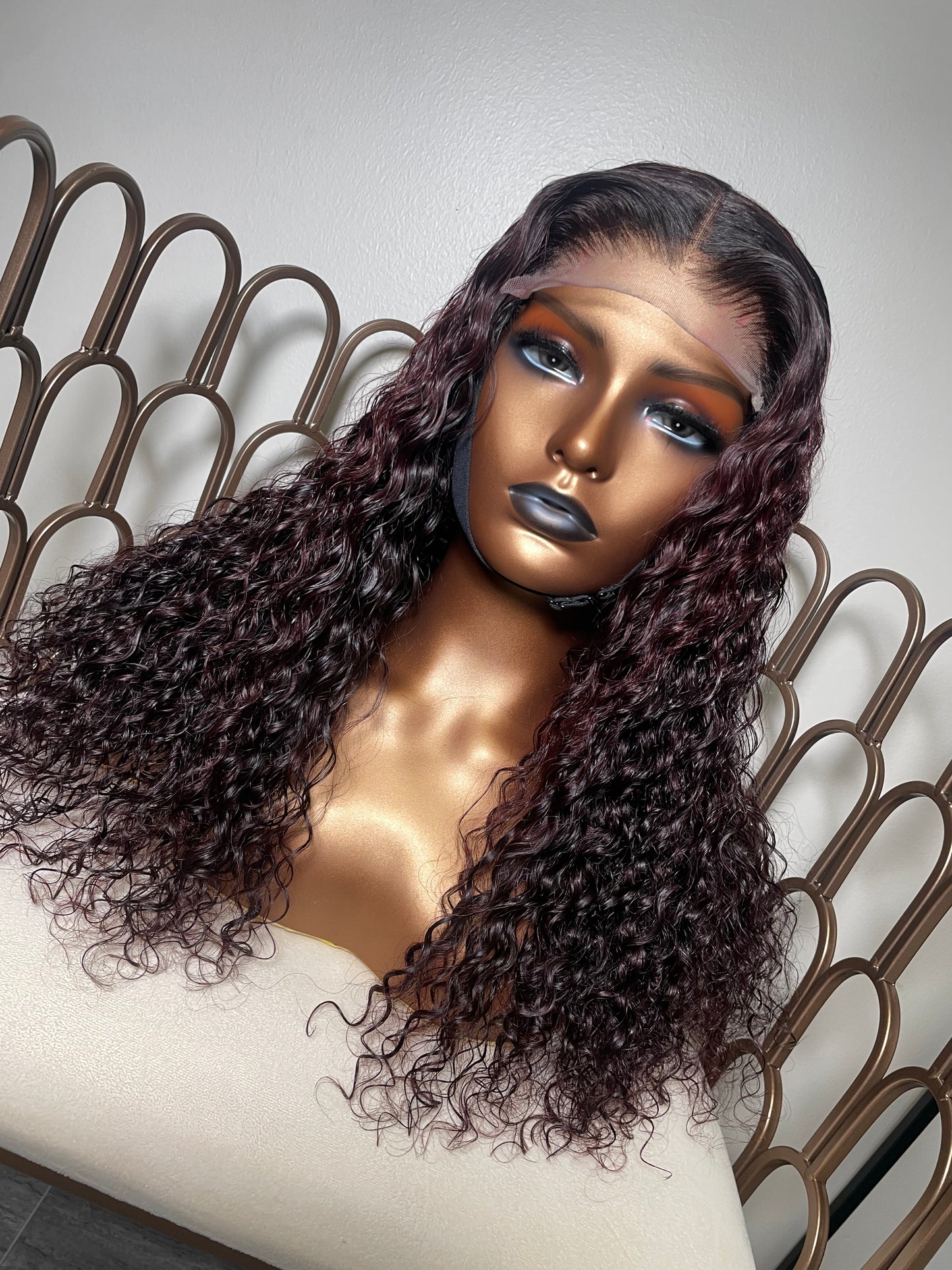 Dora curly wig Deep wave Texture