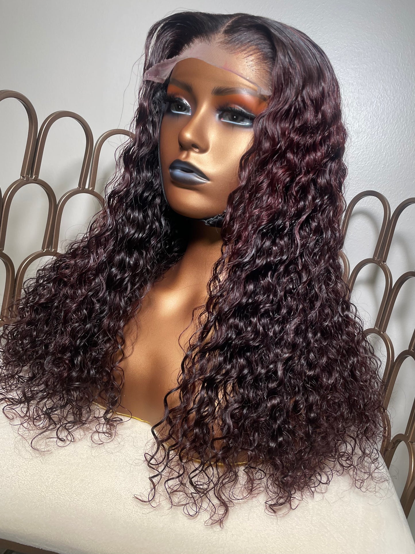 Dora curly wig Deep wave Texture