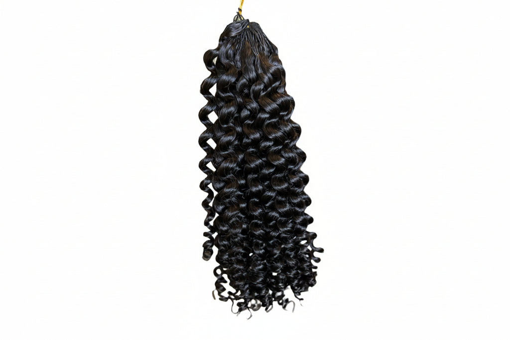 Deep Curly Crochet Human Hair
